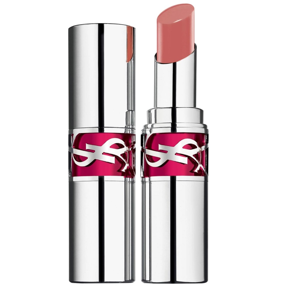 YSL Candy Glaze Lip Gloss Stick Shade 15 Showcasing Nude